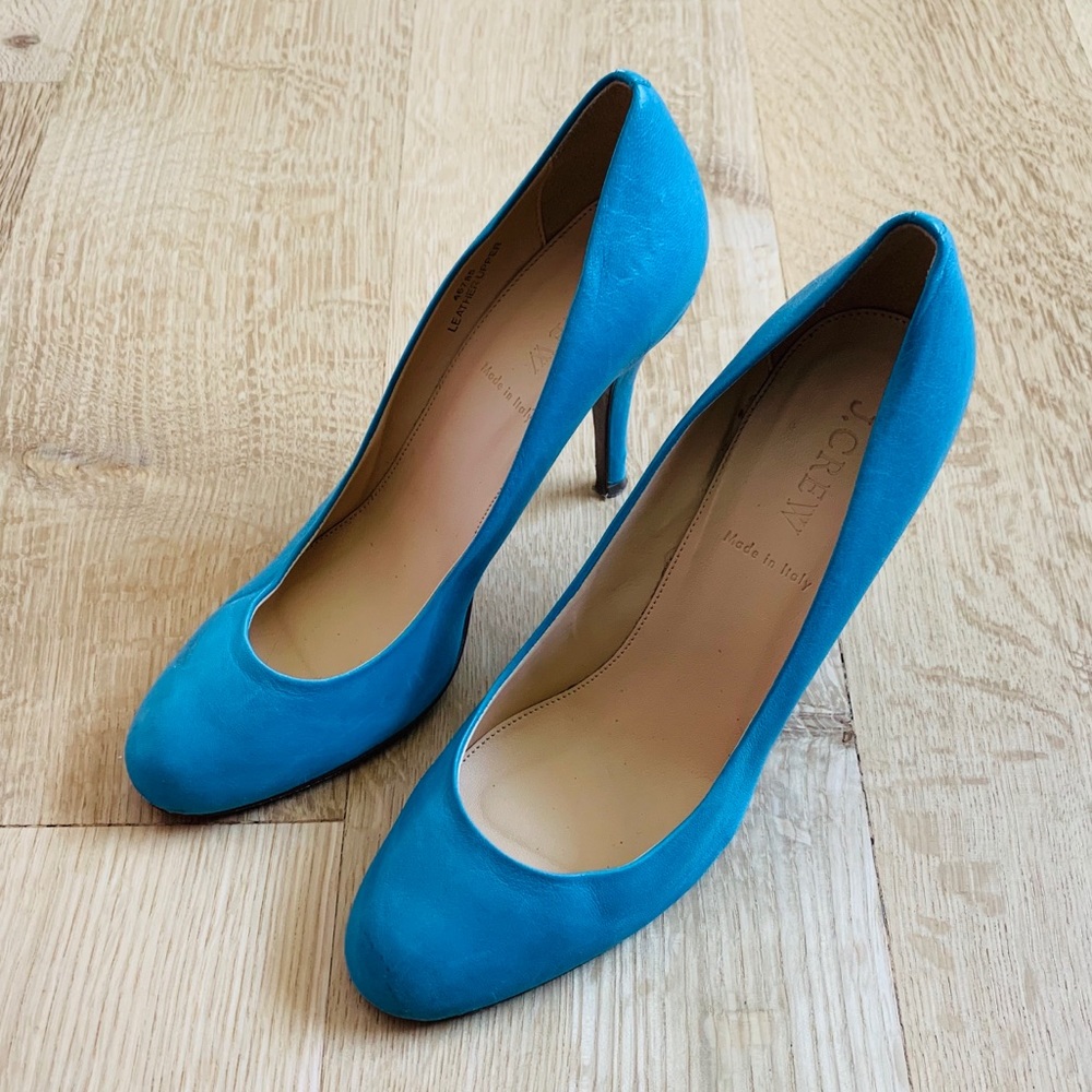 Jcrew Mona leather pump